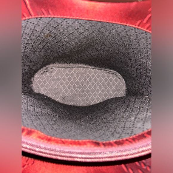 Gucci Bordeaux Nylon Bucket Tote - COA - Picture 9 of 13